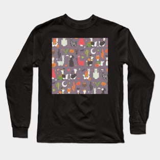 Halloween llama Long Sleeve T-Shirt